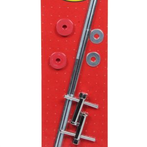 Chrome 10In Battery Hold Tray J-Hook Style RPCR9258