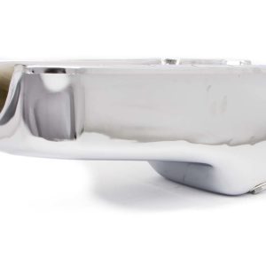 86- SBC Steel Stock Oil Pan Chrome RPCR9414