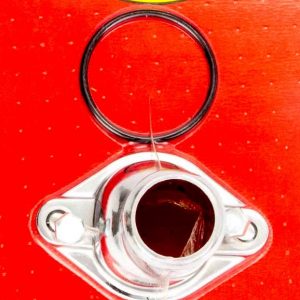 Chevy V8 Steel Str Up Water Neck Chrome RPCR9647