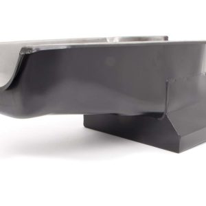 86- SBC Steel Drag Race Oil Pan Black RPCR9716