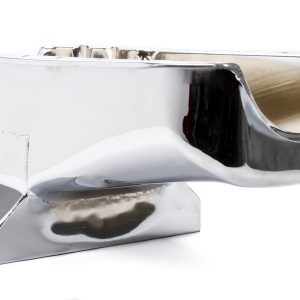 55-79 SBC Steel Drag Race Oil Pan Chrome RPCR9725