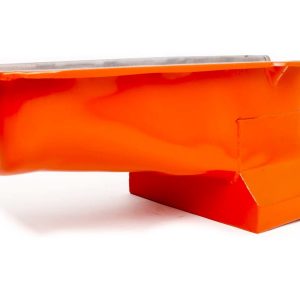 55-79 SBC Steel Drag Race Oil Pan Orange RPCR9726