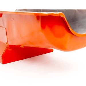 80-85 SBC Steel Drag Race Oil Pan Orange RPCR9731