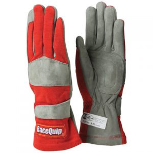 Gloves Single Layer Medium Red SFI RQP351013