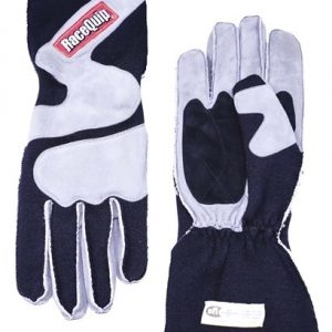 Gloves Outseam Black/ Gray Small SFI-5 RQP356602
