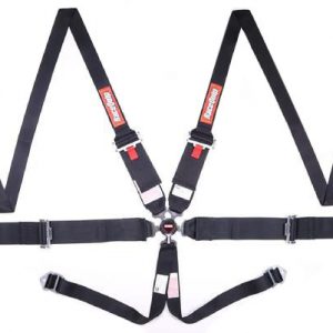 6pt Harness Camlock HNR Black SFI RQP747007