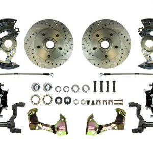 Disc Brake Conv. Drill/ Slot Blk PC & SS Hoses RSDAFXWK01CS