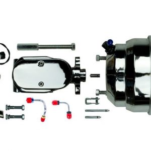 Chrome 8in Dual Booster and Master Cylinder RSDJ81315171
