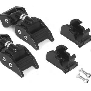 Hood Catches Black Alumi num 97-06 Jeep Wrangler RUG11210.15