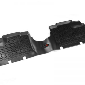 Floor Liners Rear Black 07-18 Jeep Wrangler RUG12950.01