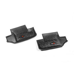 Floor Liners Rear Black 07-18 Jeep Wrangler RUG12950.02