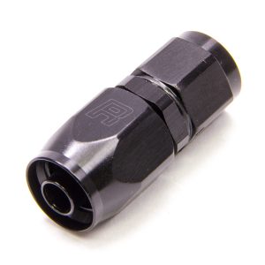 #6 Str Hose End Black RUS610025
