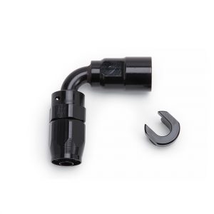6an 90-Deg Hose End to EFI 3/8 Push-On Q/D RUS611223