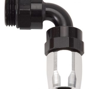 #6 90 Deg Swivel Hose End to #6 Port Black RUS612463