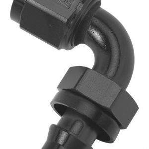 Twist-Lok Hose End #10 90 Deg Black RUS624183