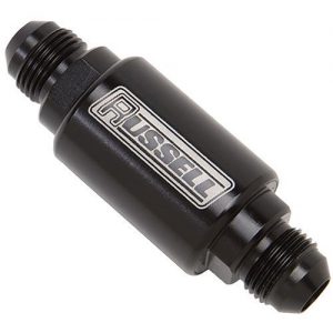 P/C #8 3-1/4in Fuel Filter - Black RUS650103