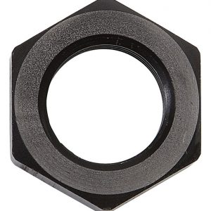 Bulkhead Nut #6 Black RUS661893
