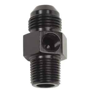 P/C #6 to 3/8 NPT Str Adptr Fitting w/ 1/8 NPT RUS670063