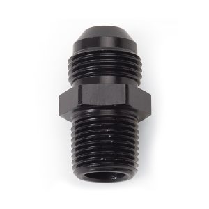 Adapter Ftg #6 to 1/2 NPT Str Black RUS670153