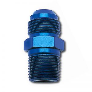 #6 to 10mm x 1.0 Adapter Fitting Blue RUS670480