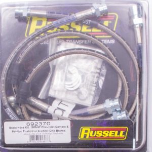 Front Brake Hose Kit 89-92 Camaro RUS692370