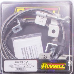 S/S Brake Line Kit 94-99 Dodge 4WD RUS694540