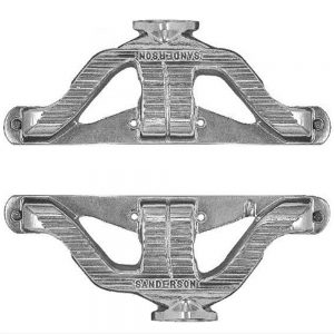 SBC CAST IRON SHORTY HEADERS PLAIN SANQP1000-P