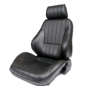 Rally Recliner Seat - LH - Black Vinyl SCA80-1000-51L