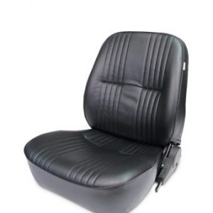 PRO90 Low Back Recliner Seat - LH - Black Vinyl SCA80-1400-51L