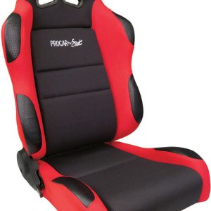 Sportsman Racing Seat - Right - Red Velour SCA80-1606-64R
