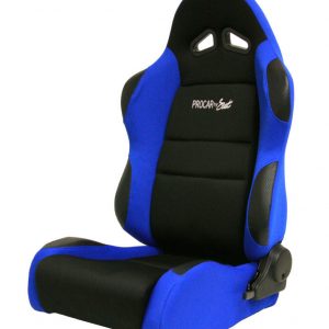 Sportsman Racing Seat - Left - Blue Velour SCA80-1606-65L