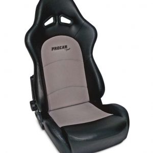 Sportsman Pro Racing Seat - Grey/Black SCA80-1615-73