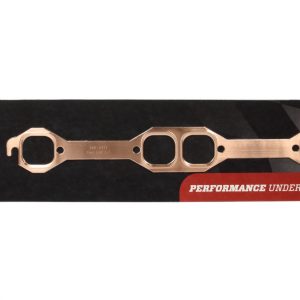18 Degree SBC Copper Embossed Exhaust Gasket SCE4111