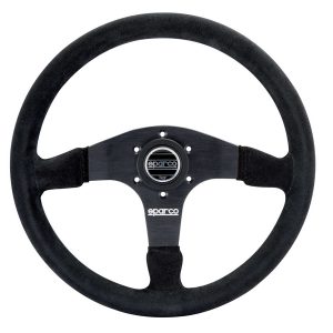 Steering Wheel 375 Black Suede SCO015R375PSN