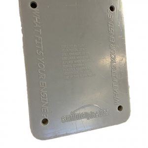 Blank Insert for Go-Kart / QM Engine Case SCR5175-BL