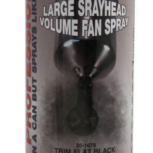 PBE Professional Trim Paint Flat Black SEY20-1678