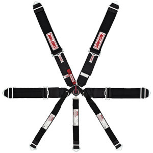 7-PT Harness System Drag CL Bolt-In Indiv. SIM29115BK
