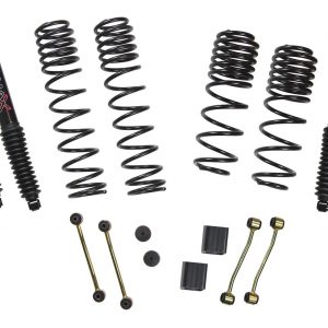 18-   Jeep JL 2-2.5in Suspension Kit Black Max SKYJL25BPBLT