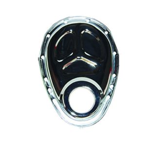 SBC Steel Timing Chain Cover Chrome SPC7122