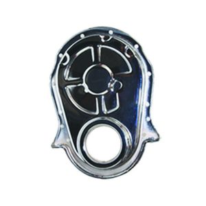 BBC Steel Timing Chain Cover Chrome SPC7221
