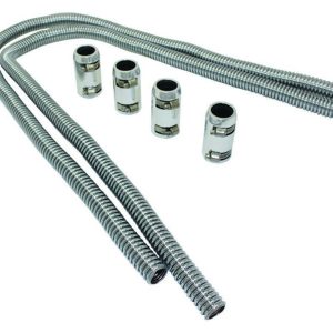 Heater Hose Kit 44in w/Polished Aluminum Cap SPC7355