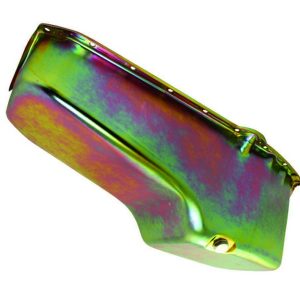 55-79 SBC Steel Stock Oil Pan Zinc SPC7442Z