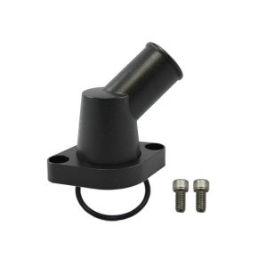 Water Neck  Chevy 45 Deg ree O-Ring Style Black SPC8455BK