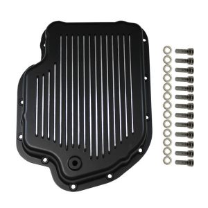Transmission Pan  GM Tur bo 400 Finned with Gaske SPC8593BK