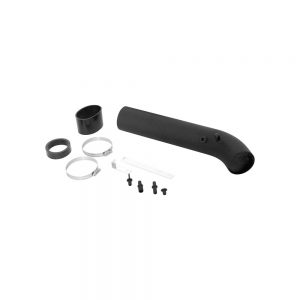 Universal Air Intake Tube Aluminum Black SPE8219K