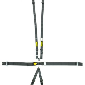 6pt Harness System SFI LatchLink Black HANS SRBSR76560H