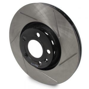 Sport Slotted Cryo Brake Rotor; Front Left STP126.33107CSL
