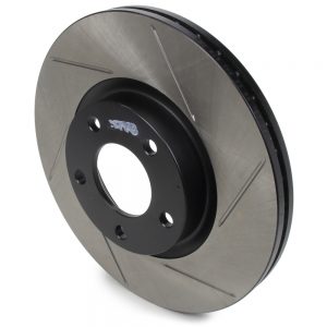 Sport Slotted Cryo Brake Rotor; Front Left STP126.45069CSL