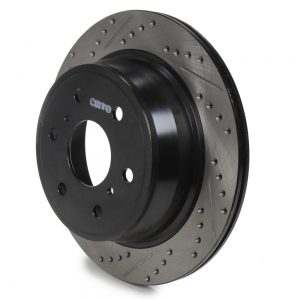 Sport Cryo Drilled/Slott ed Brake Rotor Rear STP127.66065CR