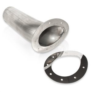 Through body Exhaust Tip Teardrop Style 3in Inlet SWOST2811